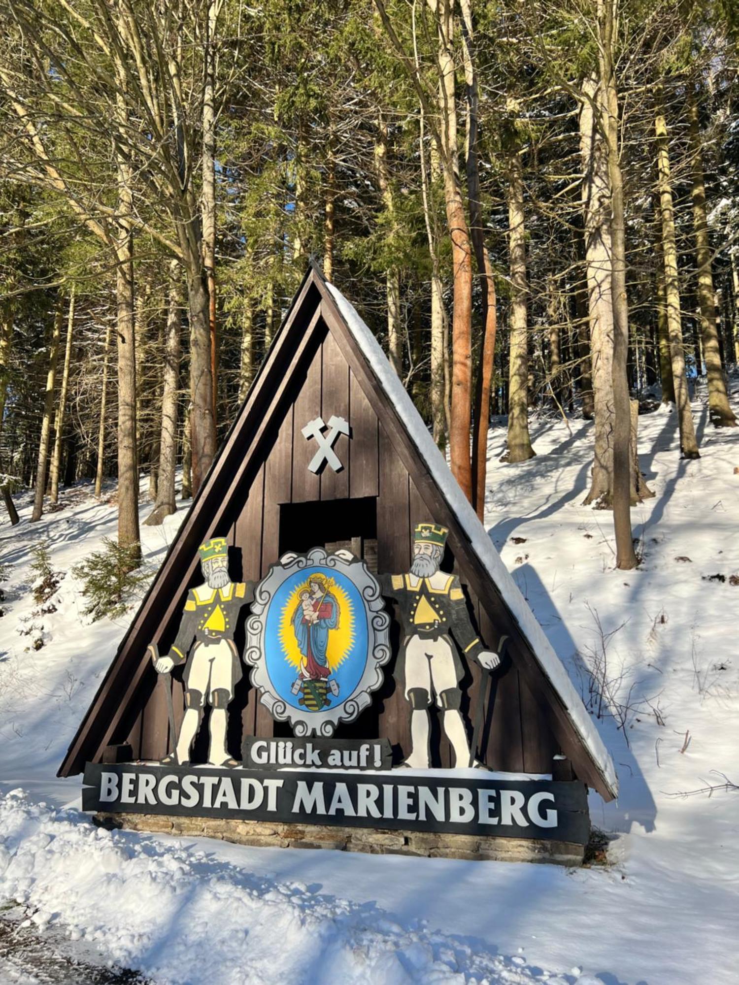 Urige Berghuette Mit Kamin Und Sauna Im Erzgebirge Nahe Schwarzwassertal Pobershau Bagian luar foto